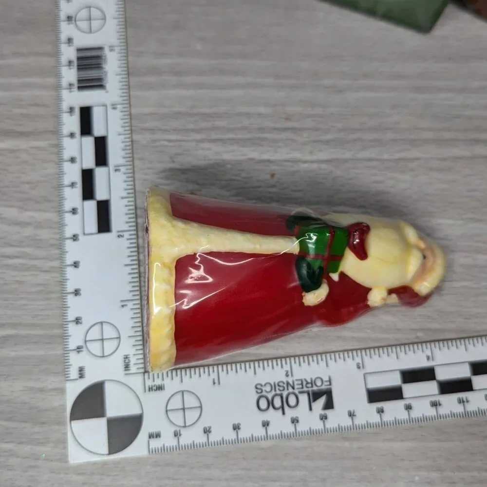 The White Barn Candle Co North Pole Figural Candle Trio-Santa, Presents, Snowman